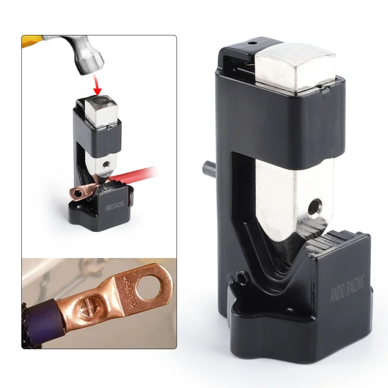 

Инструмент для обжима проводов, крепежный/нескользящие ручные обжимные клещи, зажим для обжимного инструмента с молотком