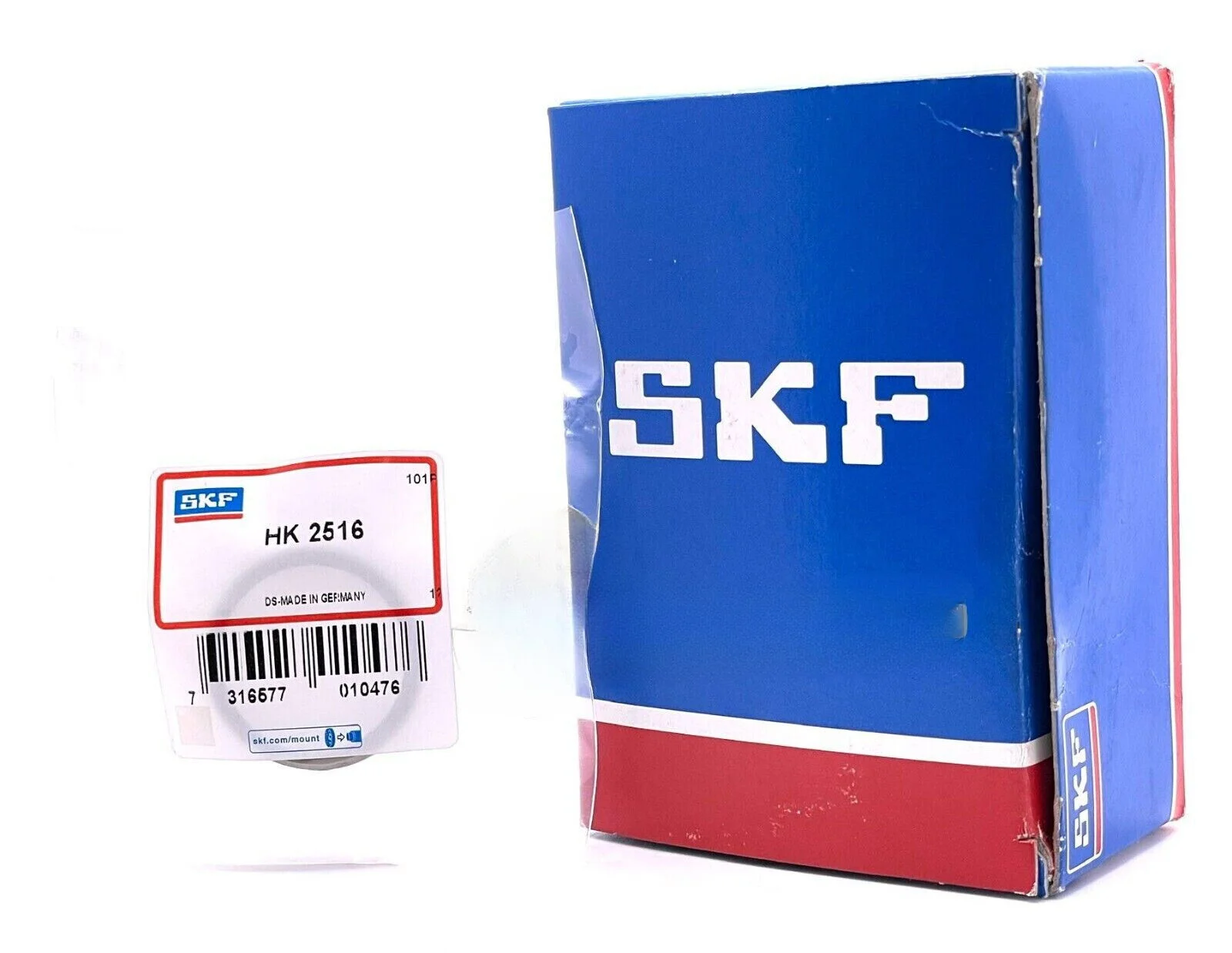 

SKF HK2516 Игольчатый роликовый подшипник премиум-класса с нарисованной чашкой, тип корпуса 25x32x16
