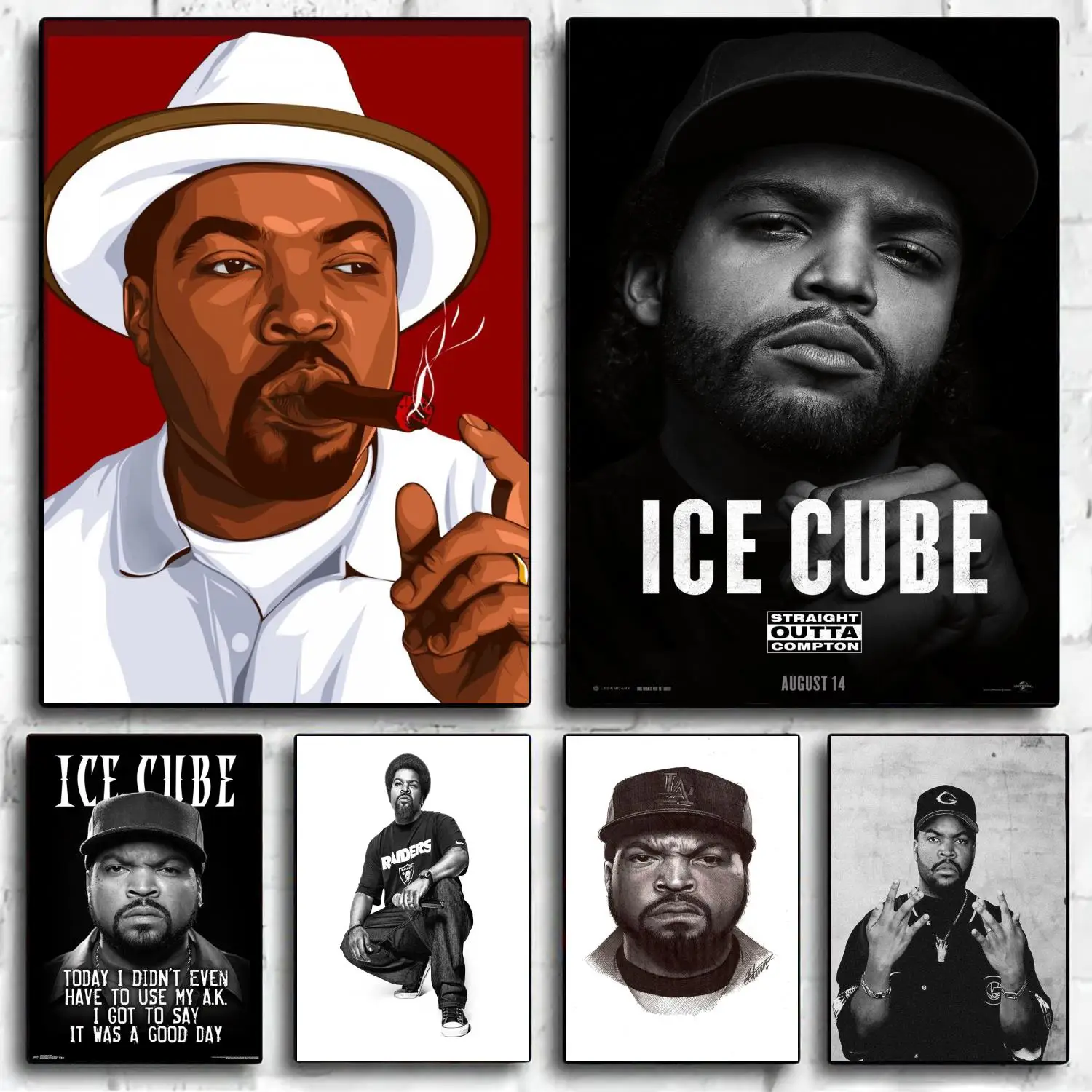 ice cube Decoration Art Poster Wall Art Personalized Gift Modern Family bedroom Decor Canvas Posters