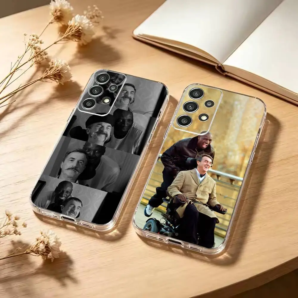 Funda Transparente Suave para Teléfono Intouchables Omar Sy, Compatible con Samsung S25, S24, S21, S23, S22, S30, Plus, S20, Ultra