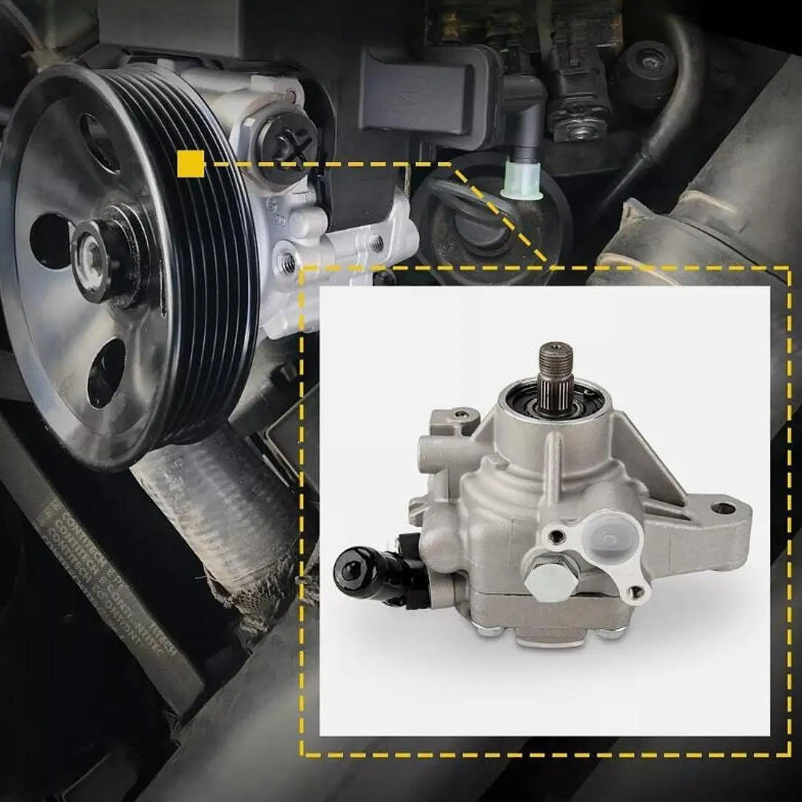 

Power Steering Pump 21-5419 56110pnba01 for Honda Element Acura RSX Tsx