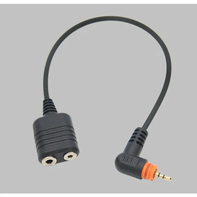 Walkie Talkie Audio Cable Adapter For Motorola Radio SL1M SL1K SL1600 SL7500 To UV-5R K Head Headset Change Port Cable-AU47