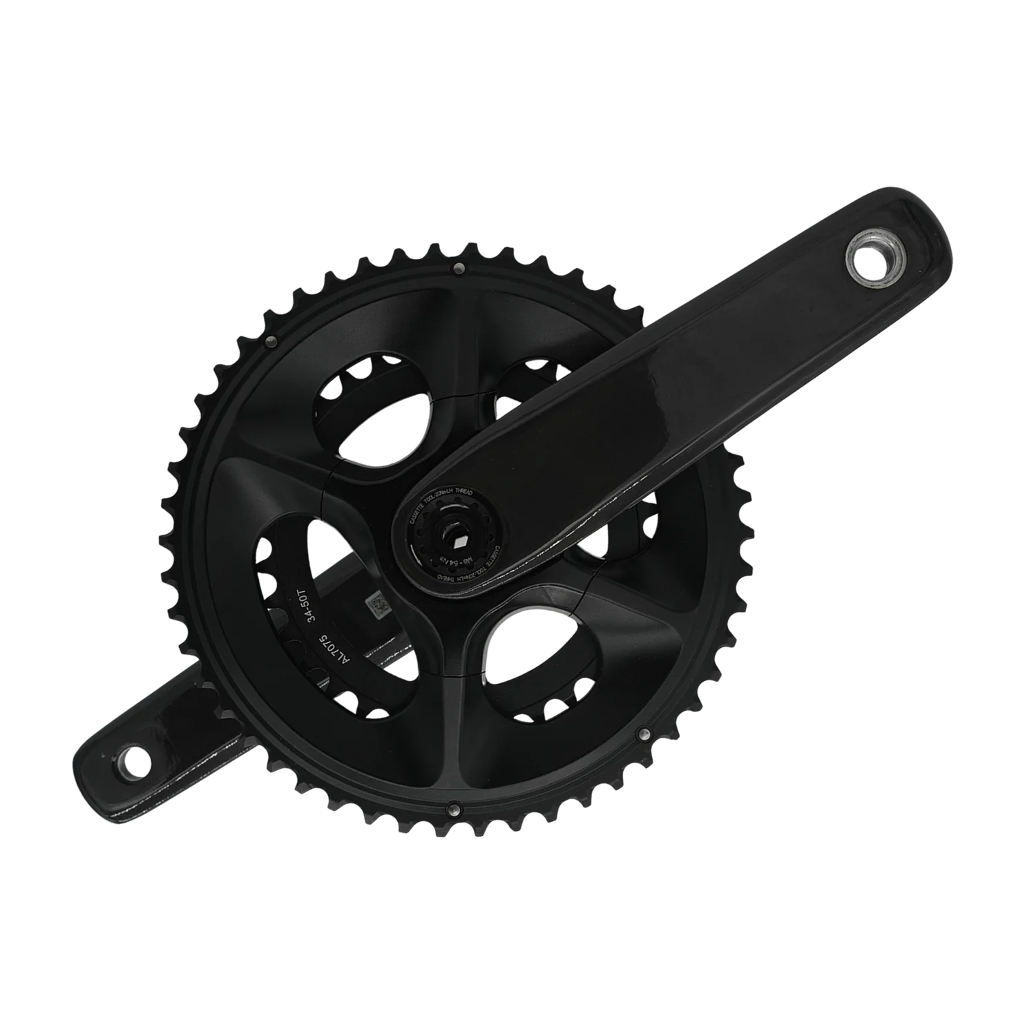 

STLF LOGO-Customize Carbon Fiber Crankset for Road Bikes DUB 28.99MM 50/34T 52/36T