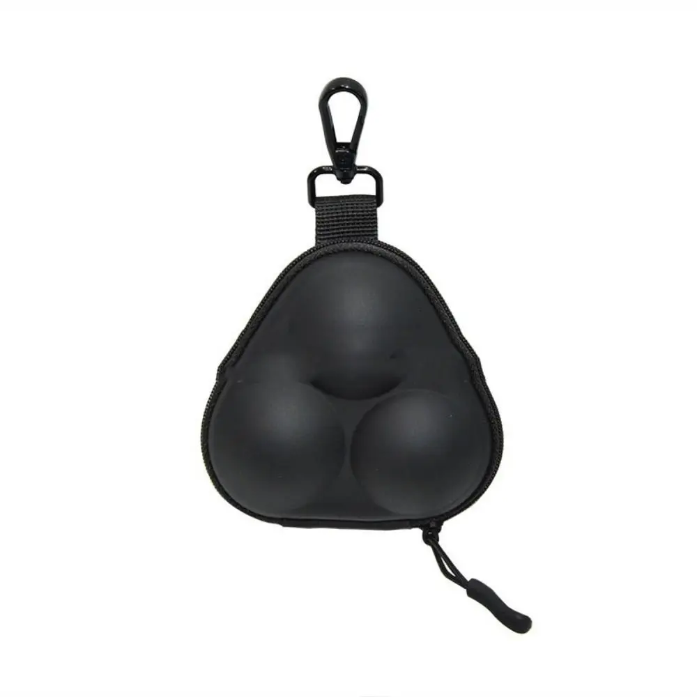 

Practical EVA Golf Ball Storage Bag Waterproof Detachable Golf Ball Storage Case Hang on Buckle Golf Carry Pocket Travel