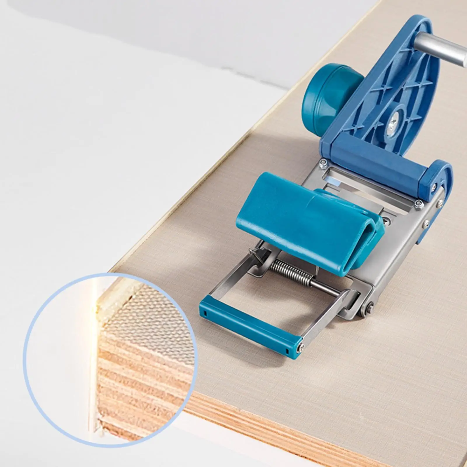 

Edgebanding End Trimmer Woodworking Tool Veneer Trimmer for Cabinet Wood PVC