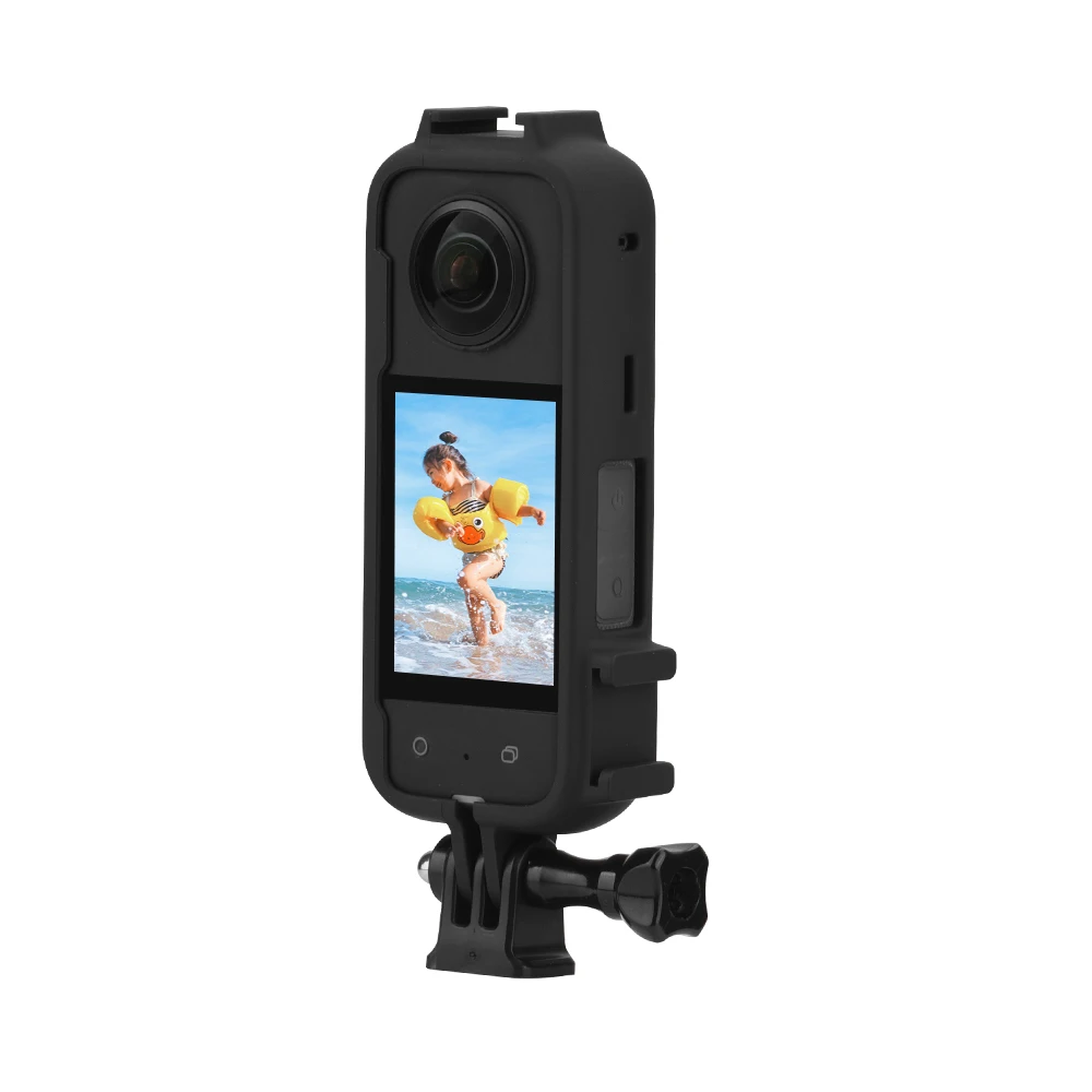 إطار حماية لـ Insta360 X3 كاميرا بانورامية الحركة مقاومة للصدمات قذيفة التوسع محول قوس ل Insta360 X3 اكسسوارات