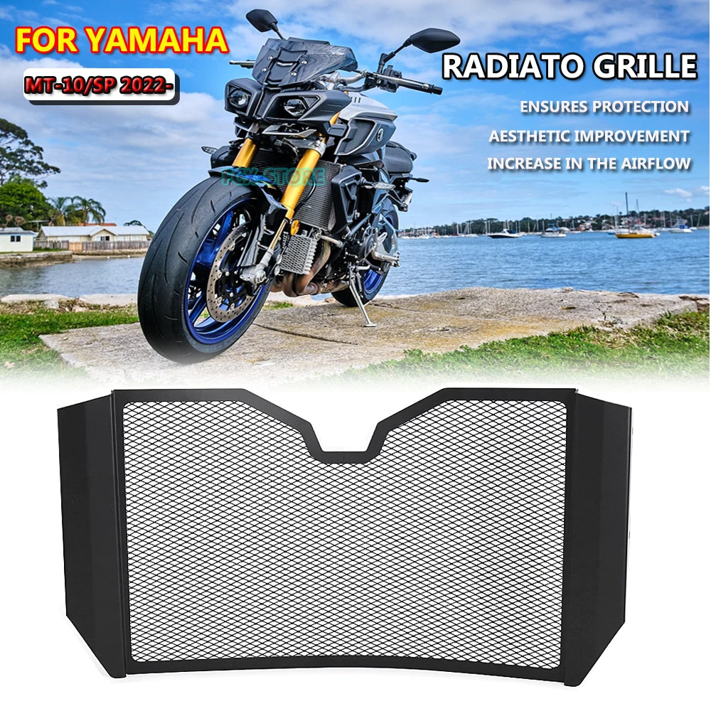 FOR YAMAHA MT-10 mt10 MT10 SP 2022 2023 Motorcycle Engine Radiator Water Tanks Grille Covers