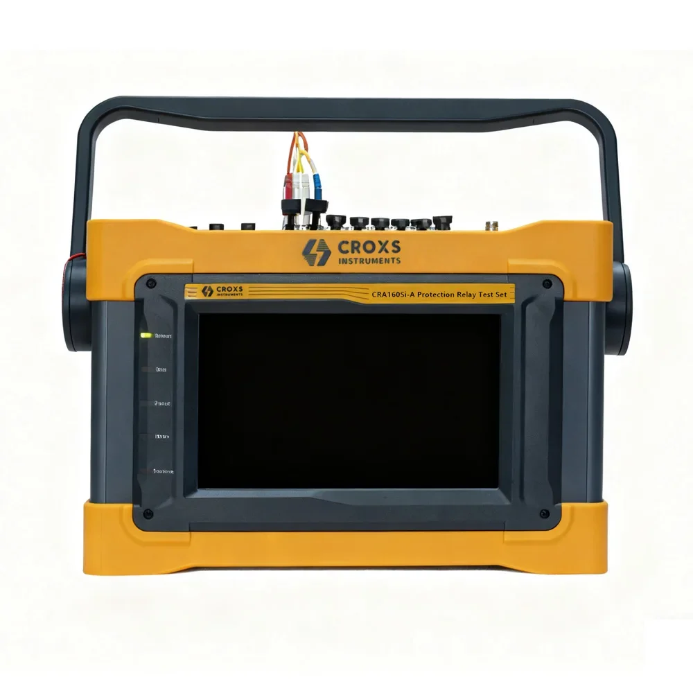 8 Pairs Switching Input Terminal Portable 6 Phase Relay Test Kit Secondary Current Injectio Six Phase Relay Protection Tester