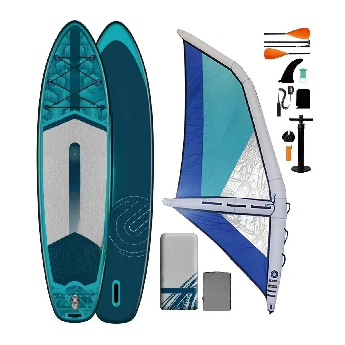 Sup Board 11Ft Inflatable - SUP Blue 11ft Opblaasbaar Surf &