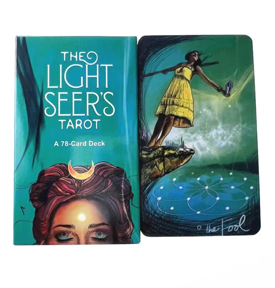 The Light Seers Tarot Desk Card Oracle Divination Game Deck Party Astrology Cards Oracle Cards Game for Women Girl Tarot Cards