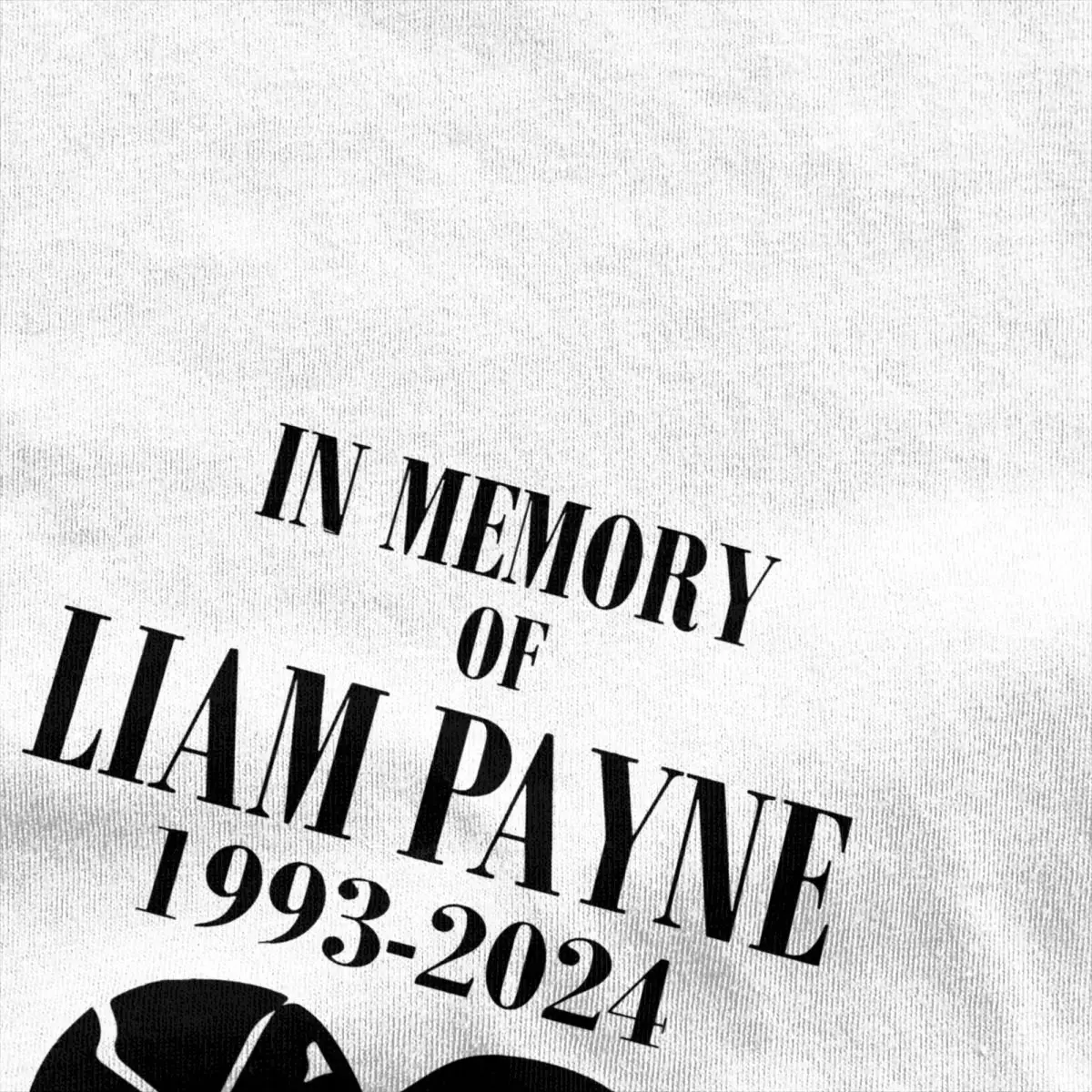 Man T-Shirt Liam Payne Memory 1993-2024 T Shirts Harajuku Summer Tees Vintage Pattern Cotton Clothes Plus Size 6XL