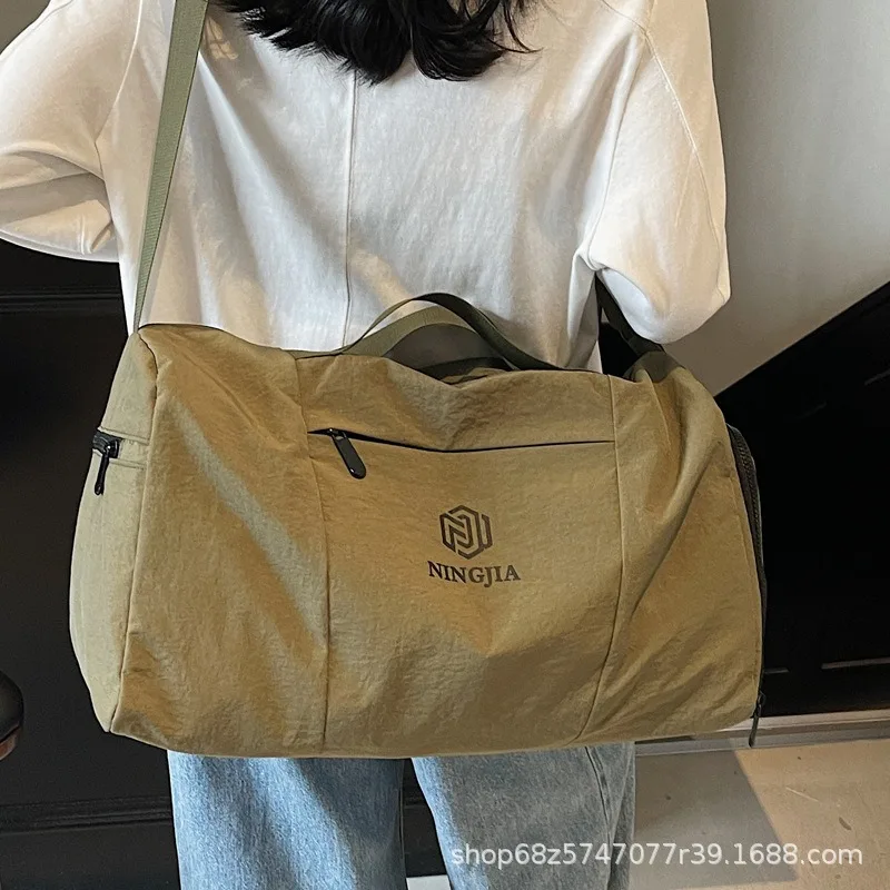 

2025 Latest Women's Portable Travel Tote Bag Versatile Use for Fitness, Business Trips & Air Travel - Fashionable & Functional