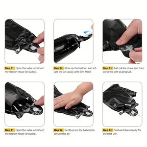 Dekorasyon Doğum Günü Partisi Rock and Roll Bebek Balonlar İçin Gitar, Rock müzik, Retro, sabit disk, lütfen Partinin 6 büyük satışı, rock and roll dekoru - №6