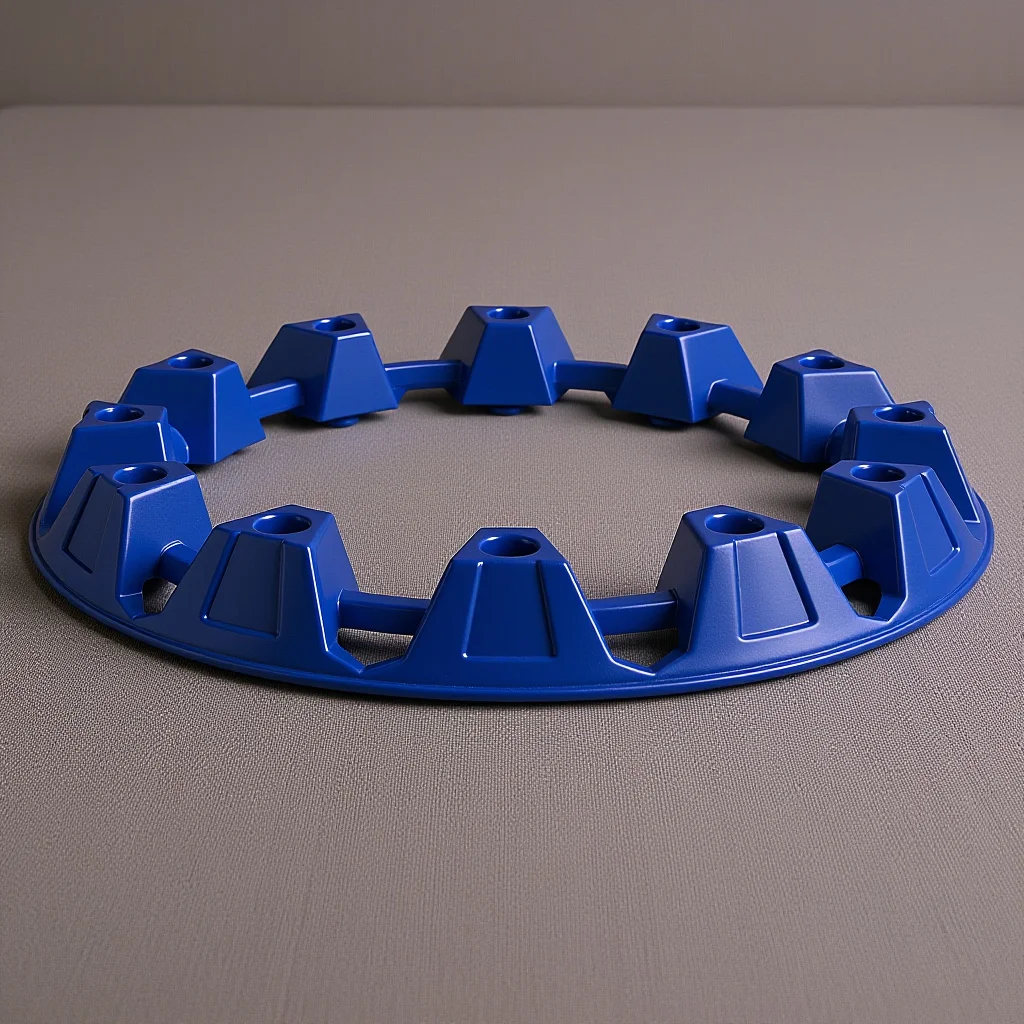 

10-Inch Wheel Hub Cover for Four-Wheeled Vehicles Plastic Atv Rim Cap Modern Stylish Decoration Off-Road Tire Protection