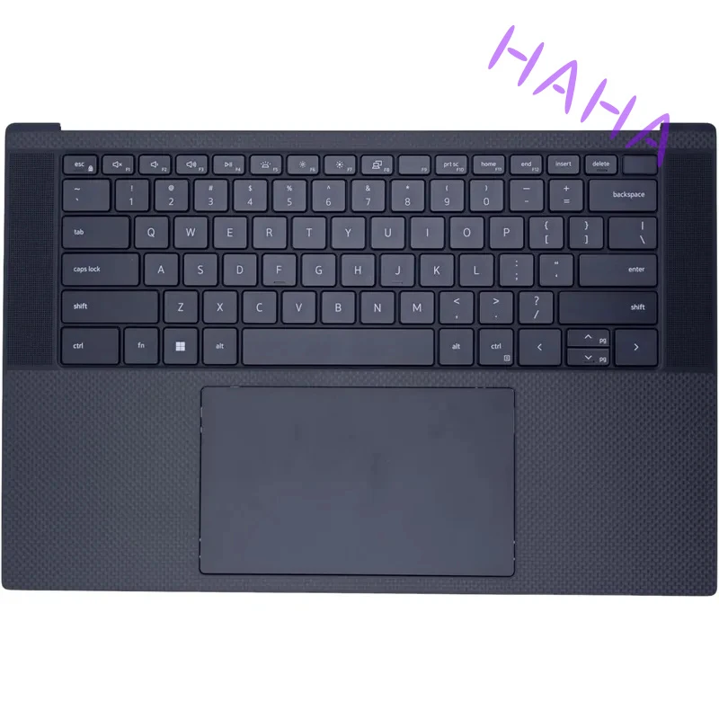 H+0GN0D2 for Dell XPS 9520 Precision 5570 Uppe Palmrest Case w/ Keyboard Touchpad Antenna Power Button Board GN0D2 AQ3RH000101