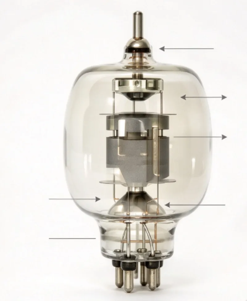 FU947 Tube, 7T85RB Vacuum Heating Tube, 5kW High Frequency Vacuum Tube, Original