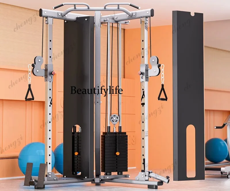 Commercial, High Pull-Down Trainer Strength Fitness Equipment Multifunctional