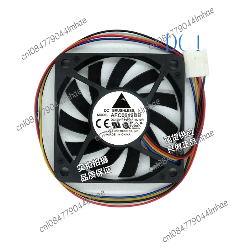 

Original AFC0612DB 12V 0.45A 6CM 6015 4-Wire PWM CPU Large Airflow Fan