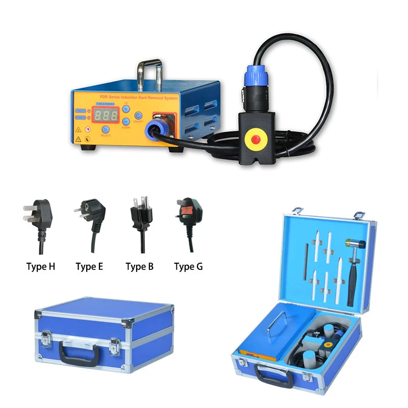 1.38KW Electromagnetic Induction Dent Repair Instrument High-efficiency Dent Puller Kit Car Dent Repairing Machine 110V/220V - Image 4