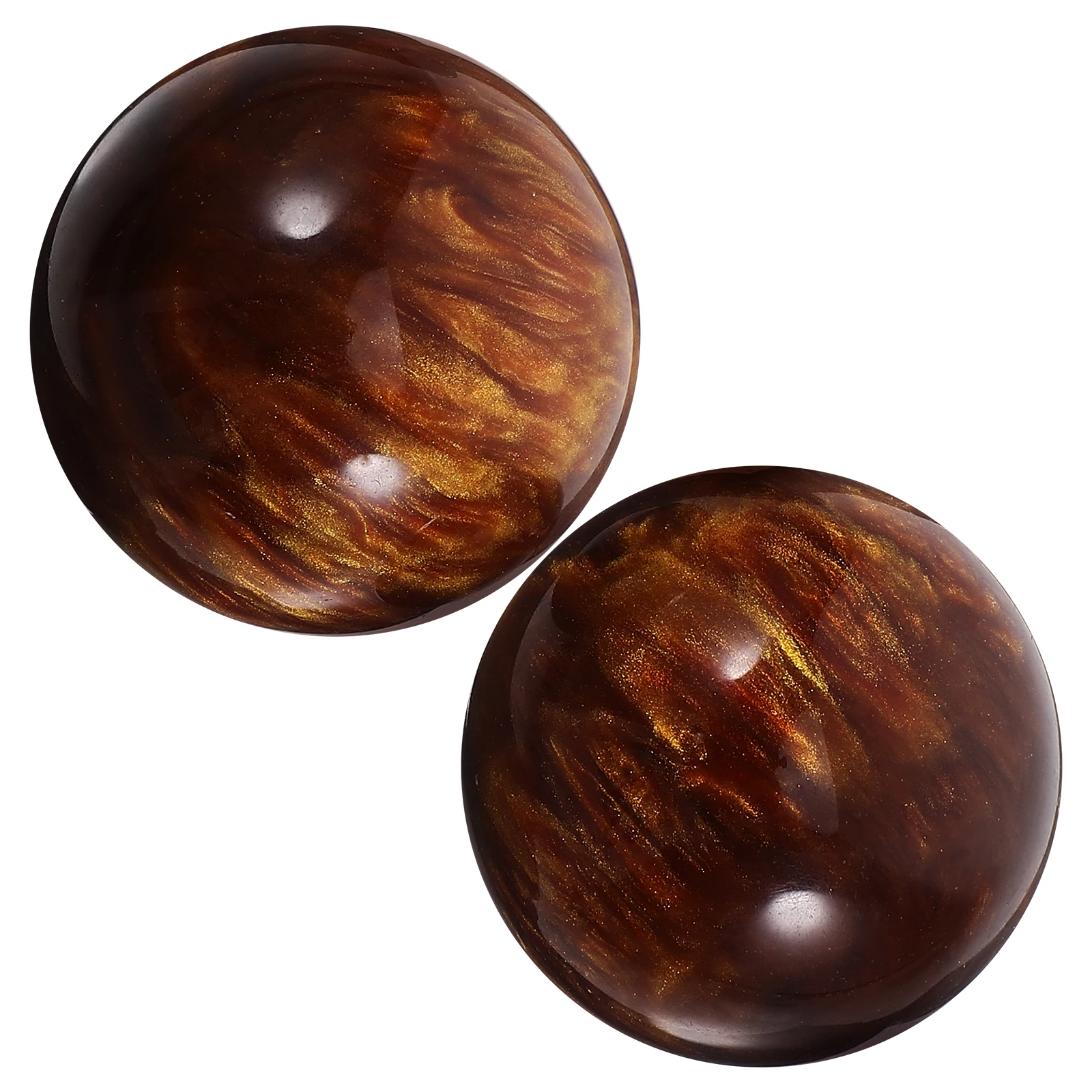 

2Pcs Massage Handballs Resin Hand Exercise Balls Finger Joint Training Portable Small Hand Massaging Balls for Dexterity