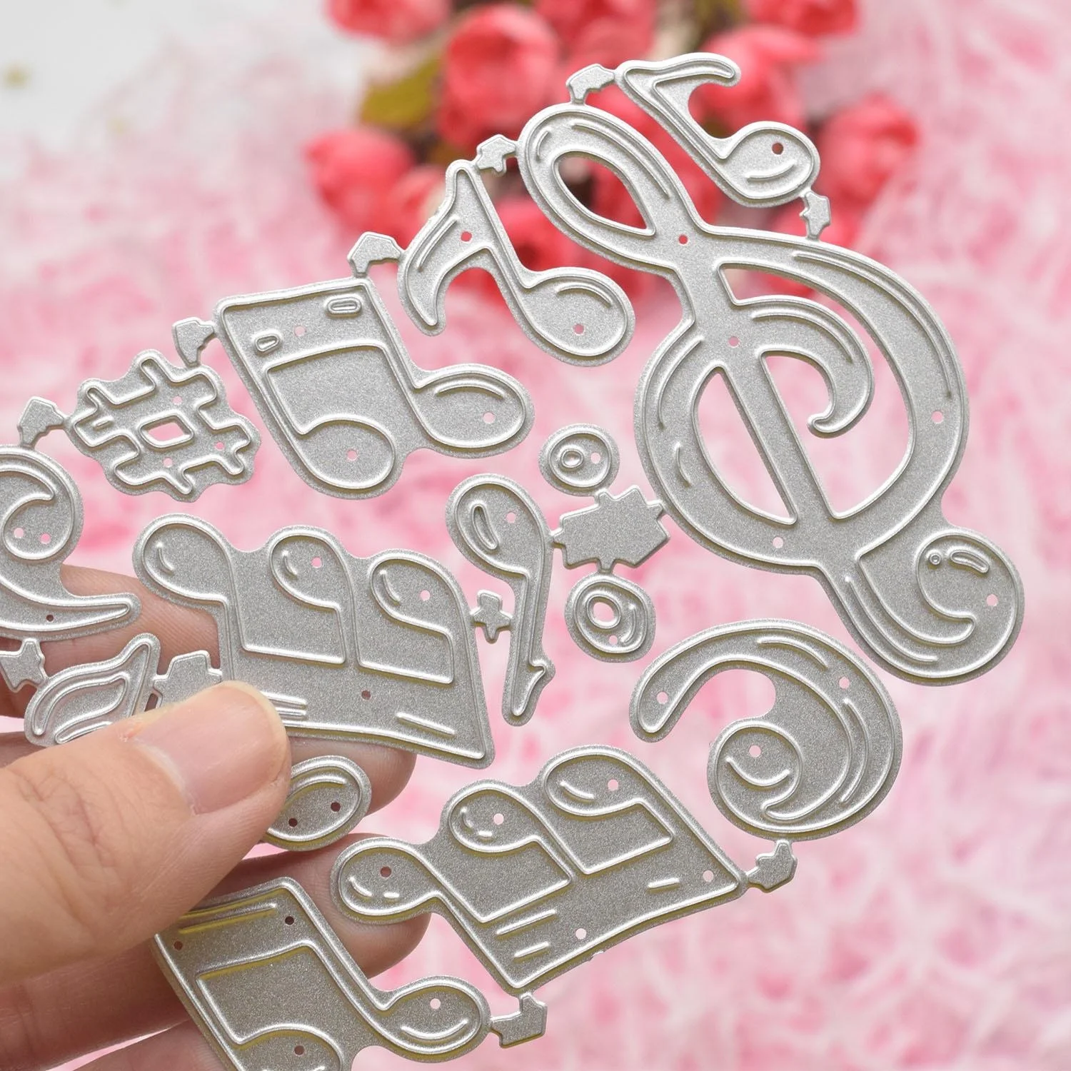 Crazyclown Musical Notes Metal Cutting Dies Stencils For DIY Scrapbooking Decorative Embossing Handcraft Die Cutting Template