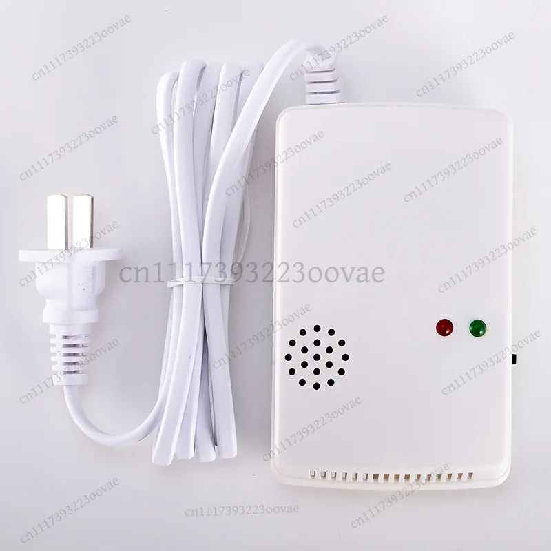 LF-Gas Leak Detector 90dB Alarm CO Natural Gas Sensor Warning Light Home Security Safety Tool 110V-240V