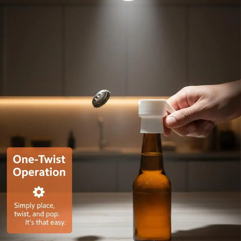 Home Bar Beer Bottle Opener Launcher Creative Cap Shooting Gadget for Funny Drinking Game Party Entertainment image 6