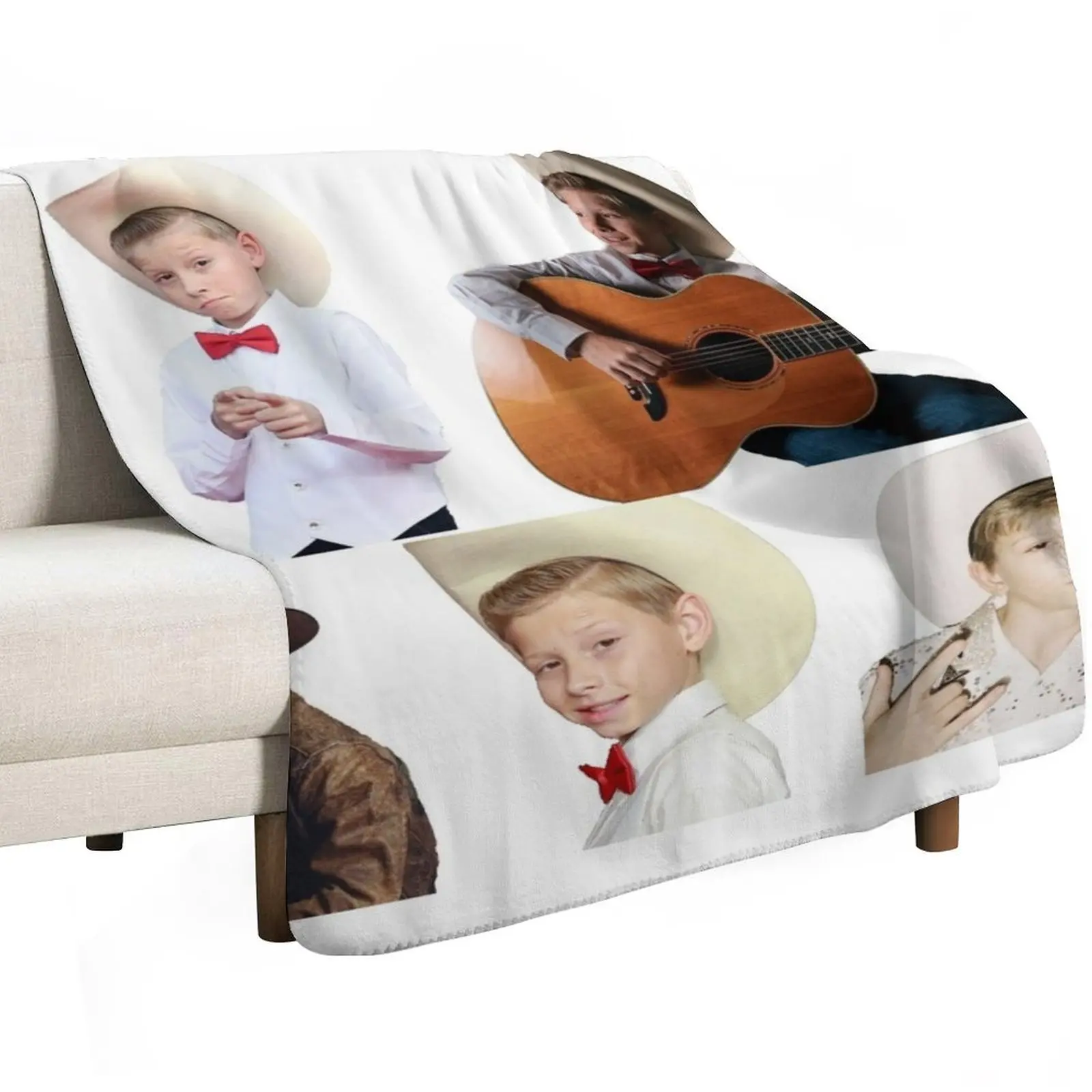 

Mason Ramsey Compilation Throw Blanket Flannels Blankets For Baby manga Blankets