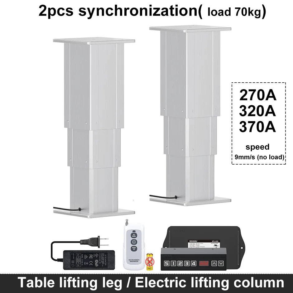 

Electric lifting Column 2PCS SYNC Control Tatami Table legs Lifting Platform High Memory Smart Setting Adjustment