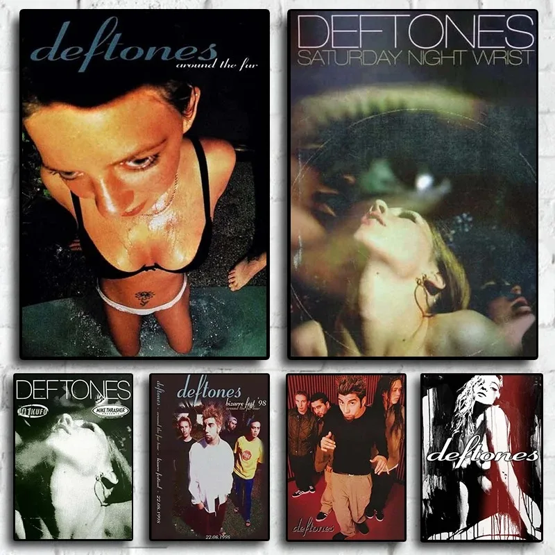 Classic Hip Hop Singer Star Deftones Music Album Cover Canvas Painting Print Poster for Living Room Wall Art Home Decor Pictures