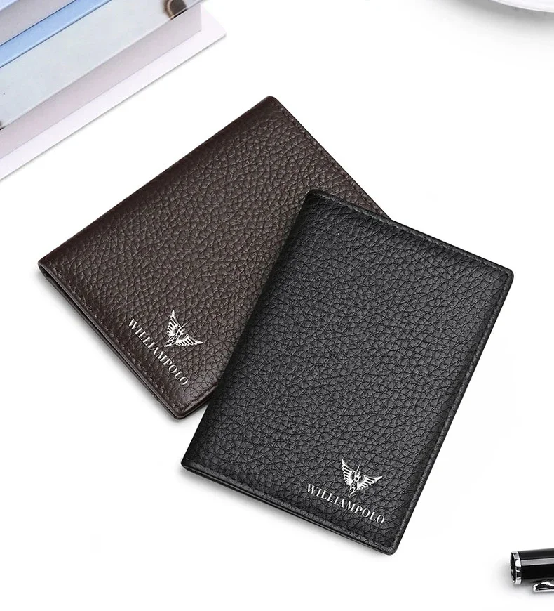 

Genuine Leather ultra-thin mini driving Men wallet slim Credit card holder men thin wallet 100% Cowskin luxury Brand