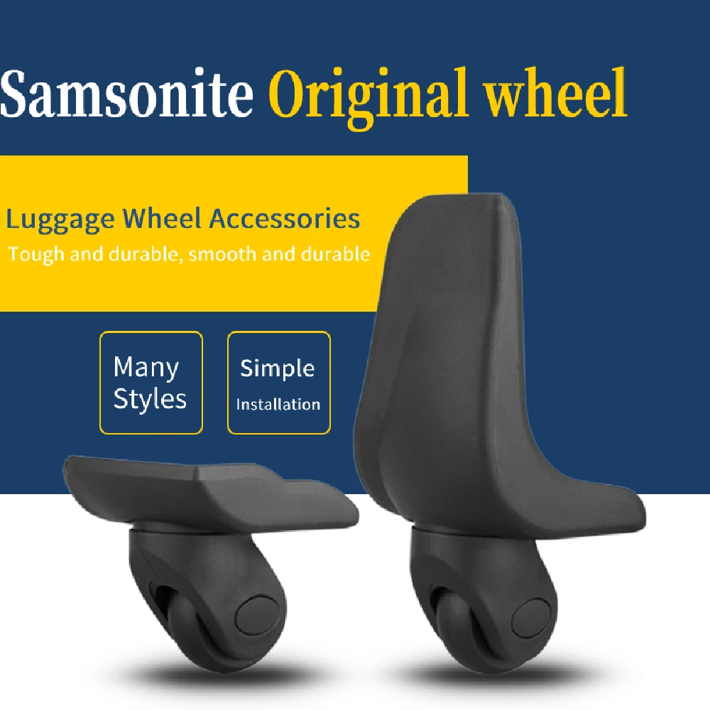 Suitable for Samsonite luggage wheel accessories universal wheel suitcase leather luggage caster replacement trolley case wheel