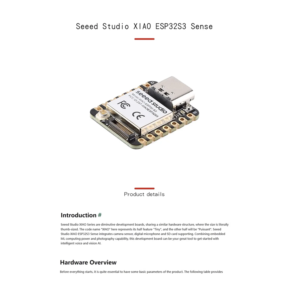 ABNP XIAO ESP32S3 Sense Seeeduino ESP32-S3 2,4G WiFi BLE Mesh 5,0 8 МБ OV2640 Плата разработки модуля камеры