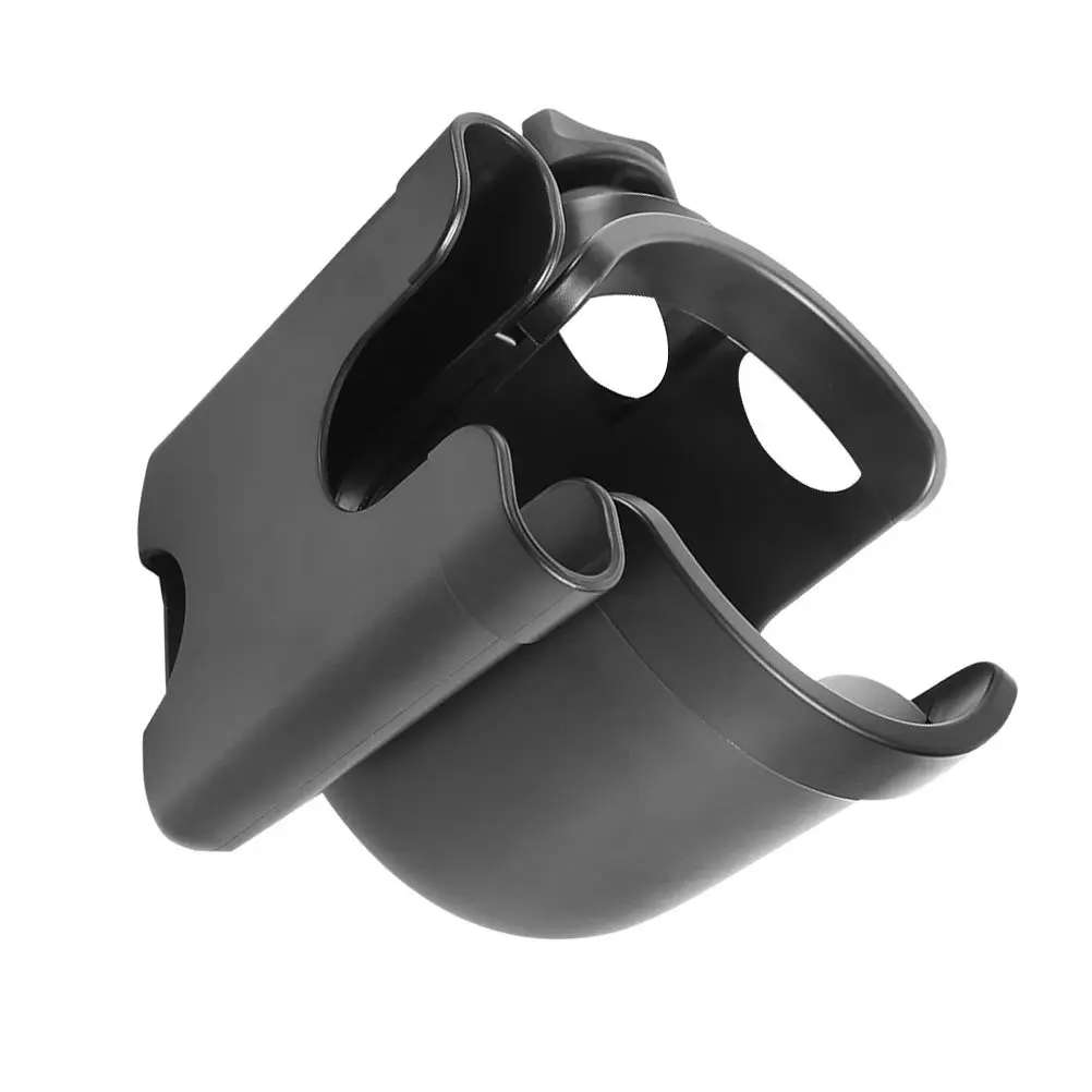 

1 шт., держатель для чашки для детской коляски, АБС-пластик, прочный, гладкий, безопасный по краям, простой в установке, многоцелевой держатель для бутылки с молоком для коляски