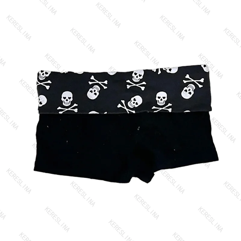 Street Wear Fashionable Popular Classic Hip-Hop Rock Style Mini Shorts Summer American Gothic Punk Vintage Mini Shorts E-Girls