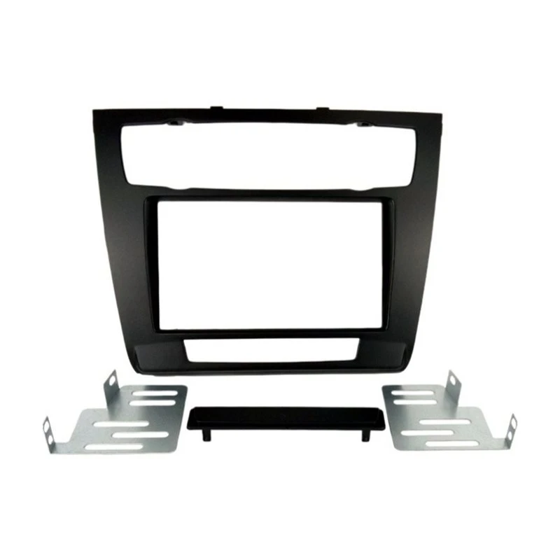 A97E Dash Panel Installation Trim Kit For BMW 1 Series E81 E82 E87 E88 2007-2011 2DIN Car Radio Fascia DVD Stereo Frame