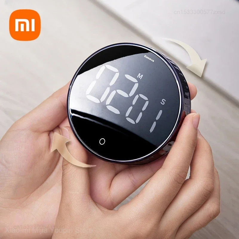 

Xiaomi Baseus Magnetic Digital Timers Manual Countdown Kitchen Timer Countdown Clock LED for Classroom Cooking Fitness Baking