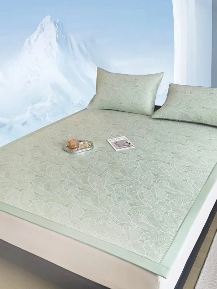 Jielia summer ice silk mat summer 2024 new student dormitory single machine washable mattress soft mat