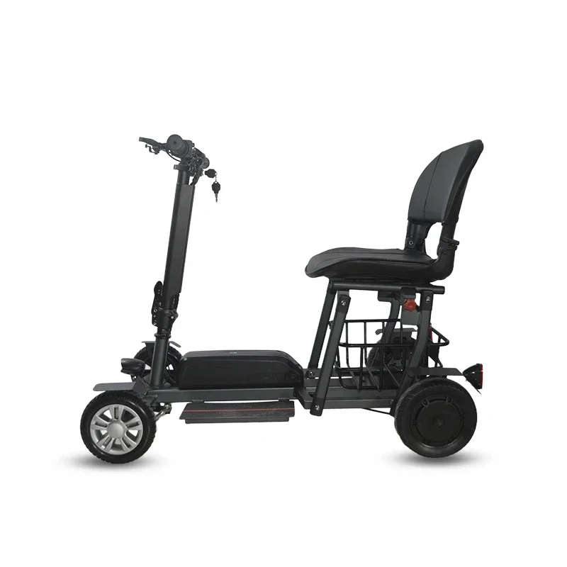 Portable lightweight 1000w electric tricycle mobility scooters electric 4 wheel adult electric tricycles 4 wheel