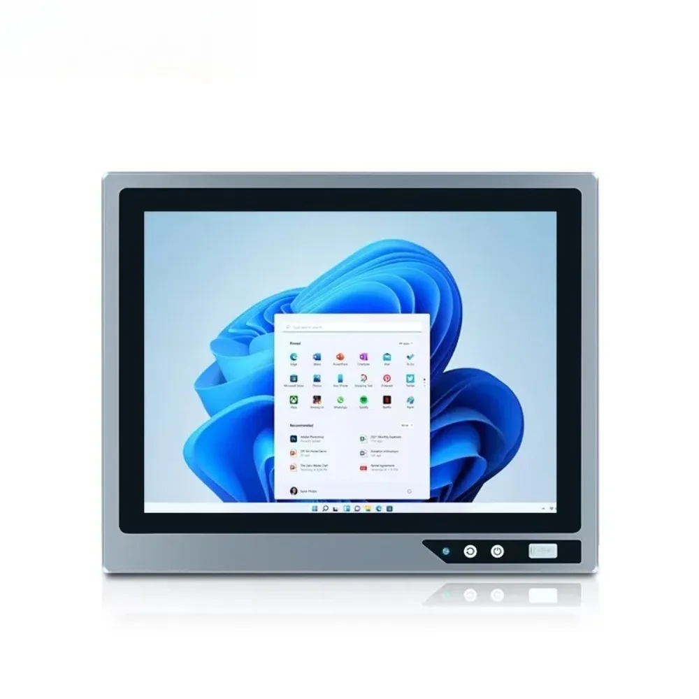 15/17/19 inch embedded industrial tablet capacitive resistive display, Android touch screen LCD PLC, control computer