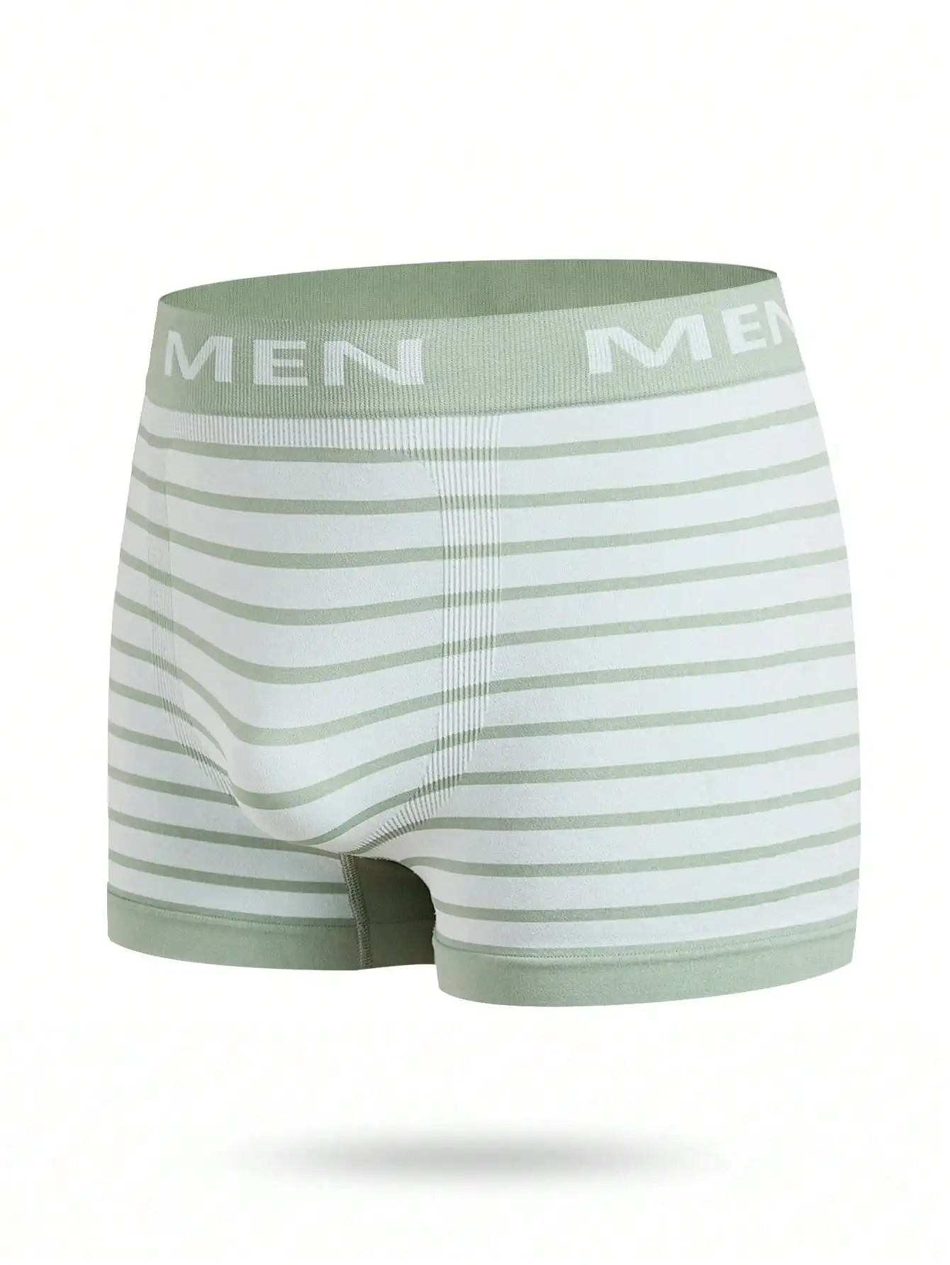 

Мужские полосатые трусы-боксеры с буквенным принтом для повседневной носки, набор из 6 штук