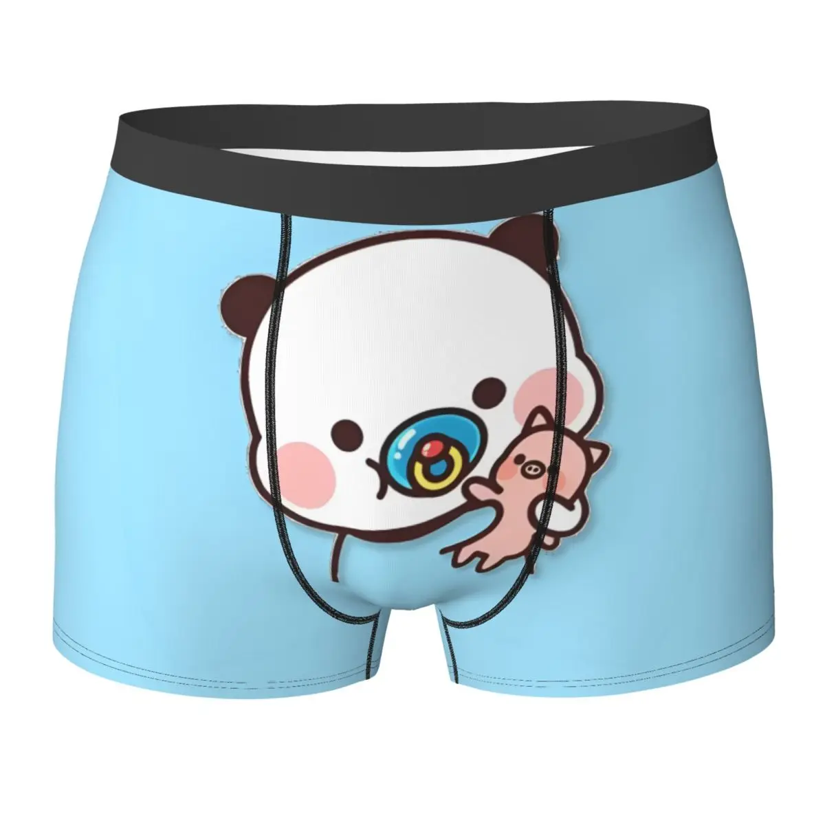 

Bubu Dudu Panda Underwear Males Shorts Briefs Stretch Boxershorts High Quality Printing Plus Size Underpants