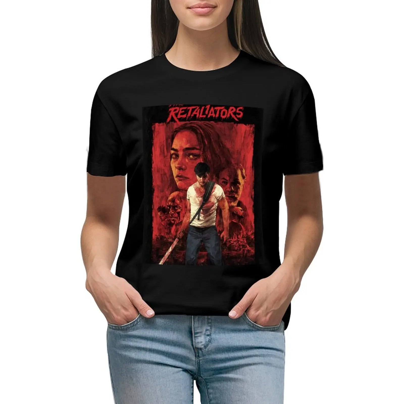 

The Retaliators T-shirt oversized tops western t-shirt dress for Women