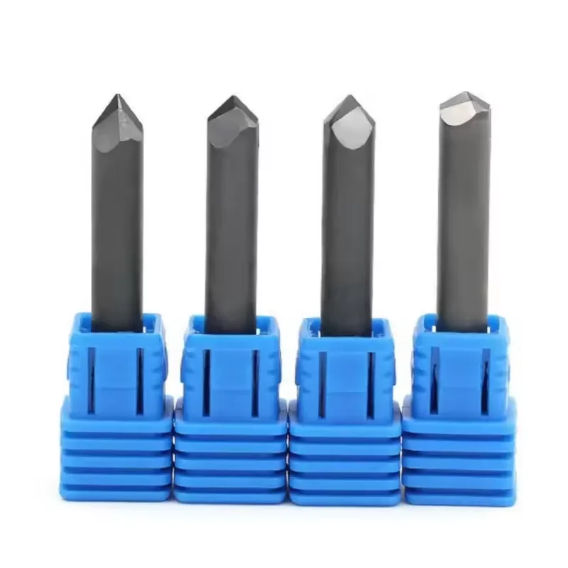 Factory Direct Sale Diamond Tool CNC Engraving Router Bit PCD Diamond Milling Cutter Stone Plaster Carving
