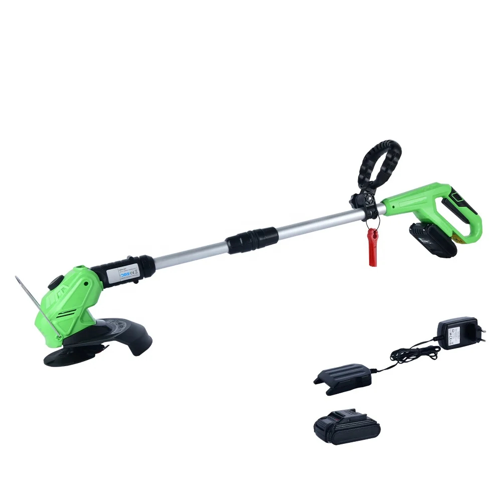 Cordless Grass Trimmer Lightweight Garden 18V Battery Power Cutting Grass Cordless String Trimmer