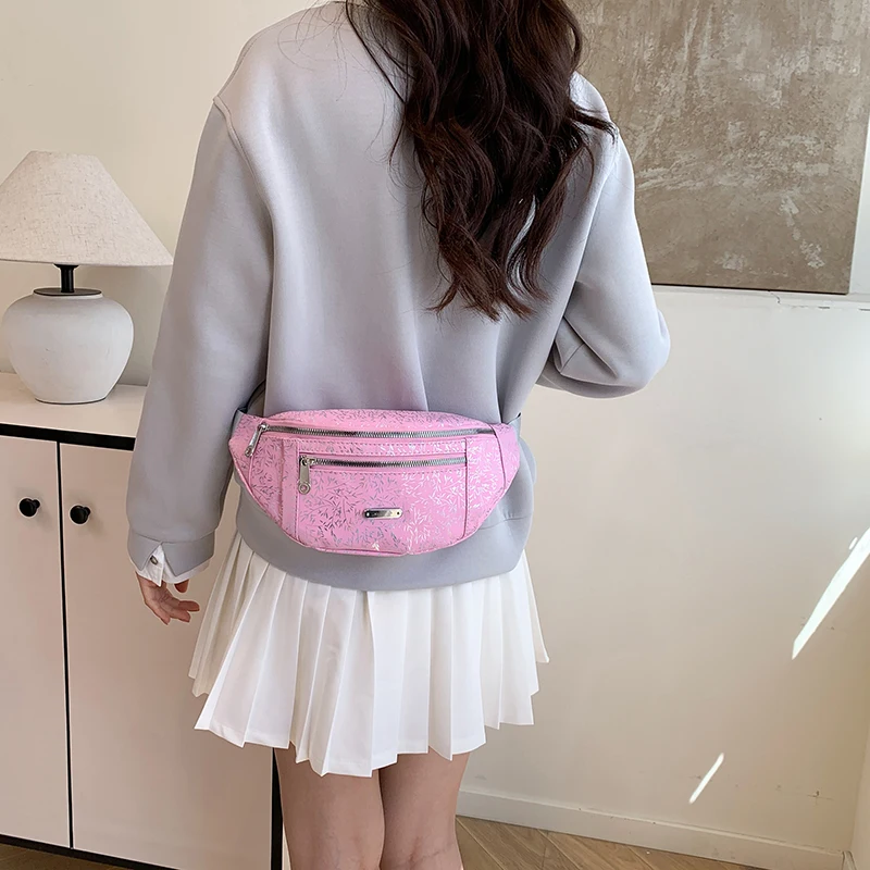 Nette Fanny Pack Mode Reise Schulter Geldbörse Gürtel Tasche Frauen Taille Tasche Gürtel Tasche Weibliche Banane Tasche Handy Tasche Bauch Taschen Fall