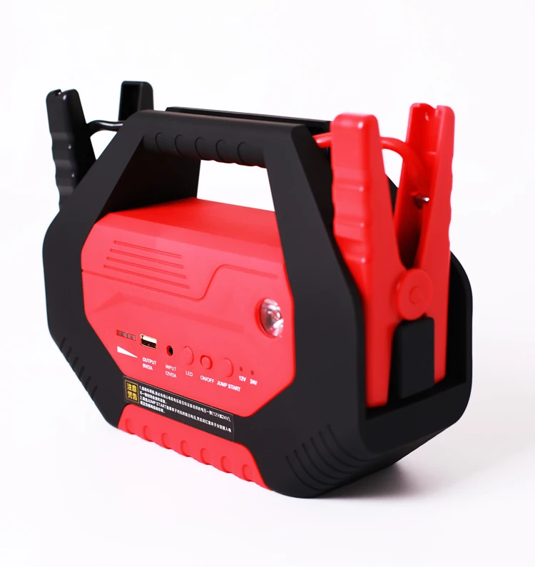 Super Compact 32000mAh 12/24V Switchable Heavy Duty Battery Jump Starter w/Lamp 800A Peak Current