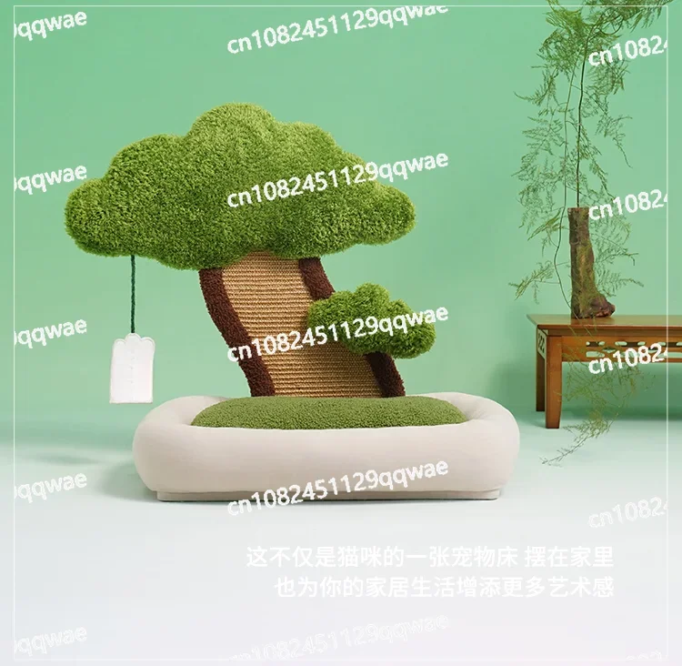 

Когтеточка, теплая кровать для кошек, универсальная всесезонная милая устойчивая к укусам кровать для кошек, кровать для домашних животных, кошачий туалет