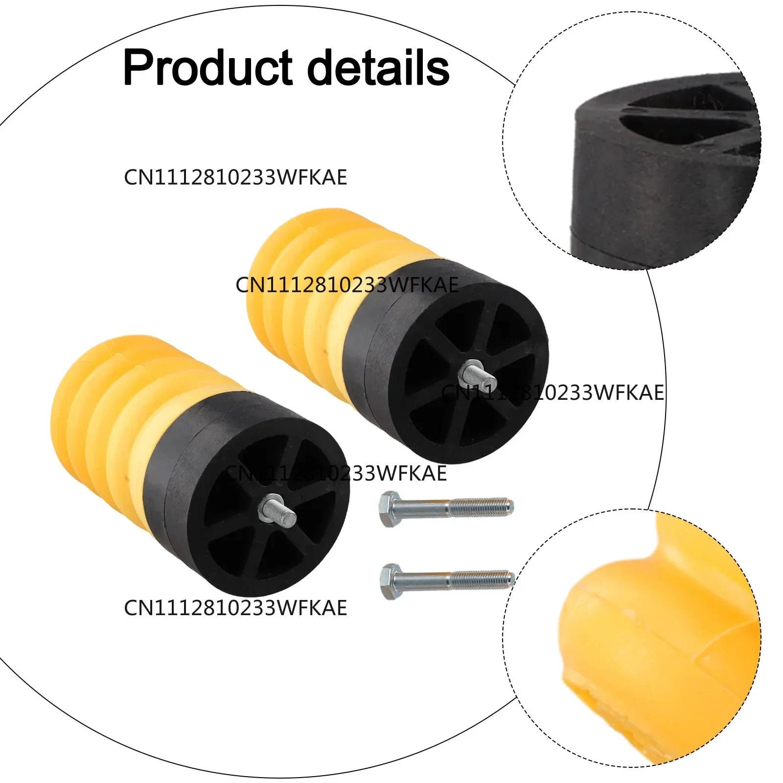 2pcs Rear Air Helper Spring Kit Car Shock Absorber Spring For Ducato For Jumper For Boxer 2006+  For SSR-313-54