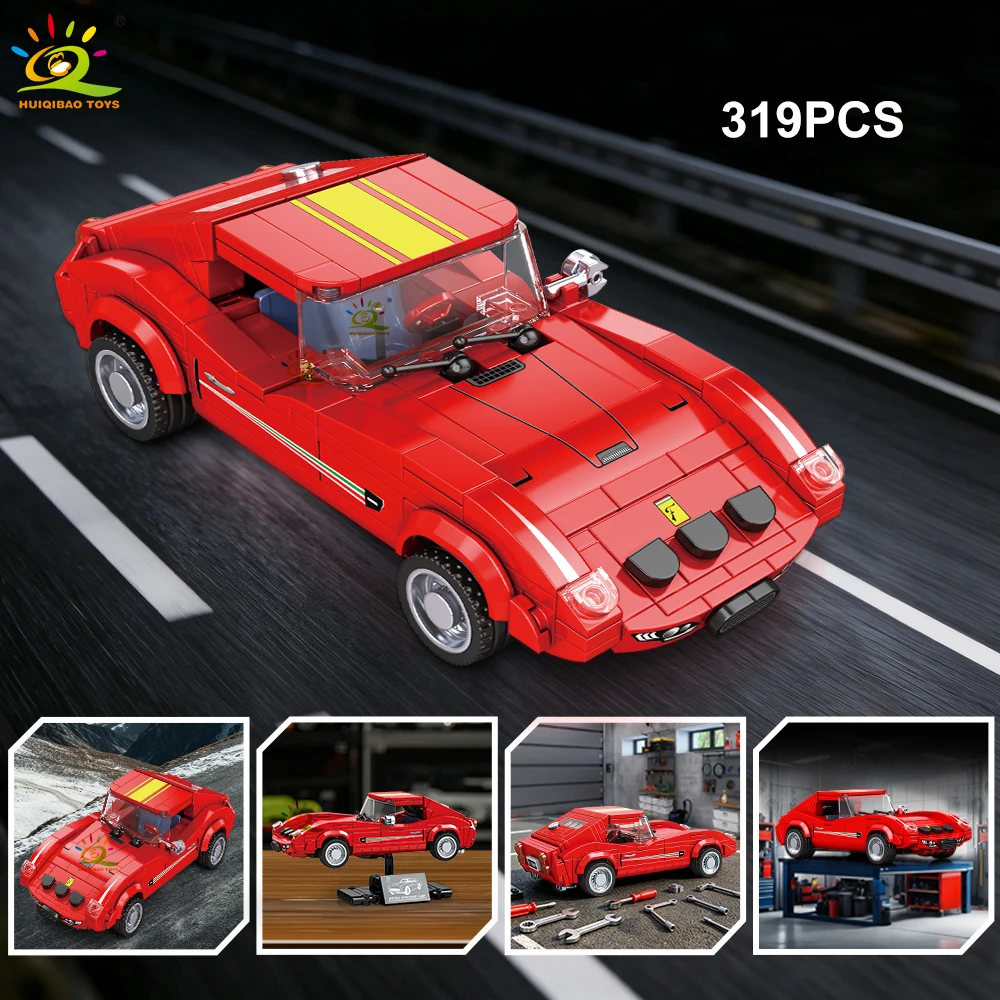 HUIQIBAO MOC Retro Racing Spor - Lego Set City review and price